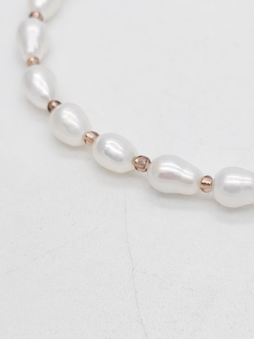 Chaîne 'Straw' LA MAISON GISEL B. en blanc