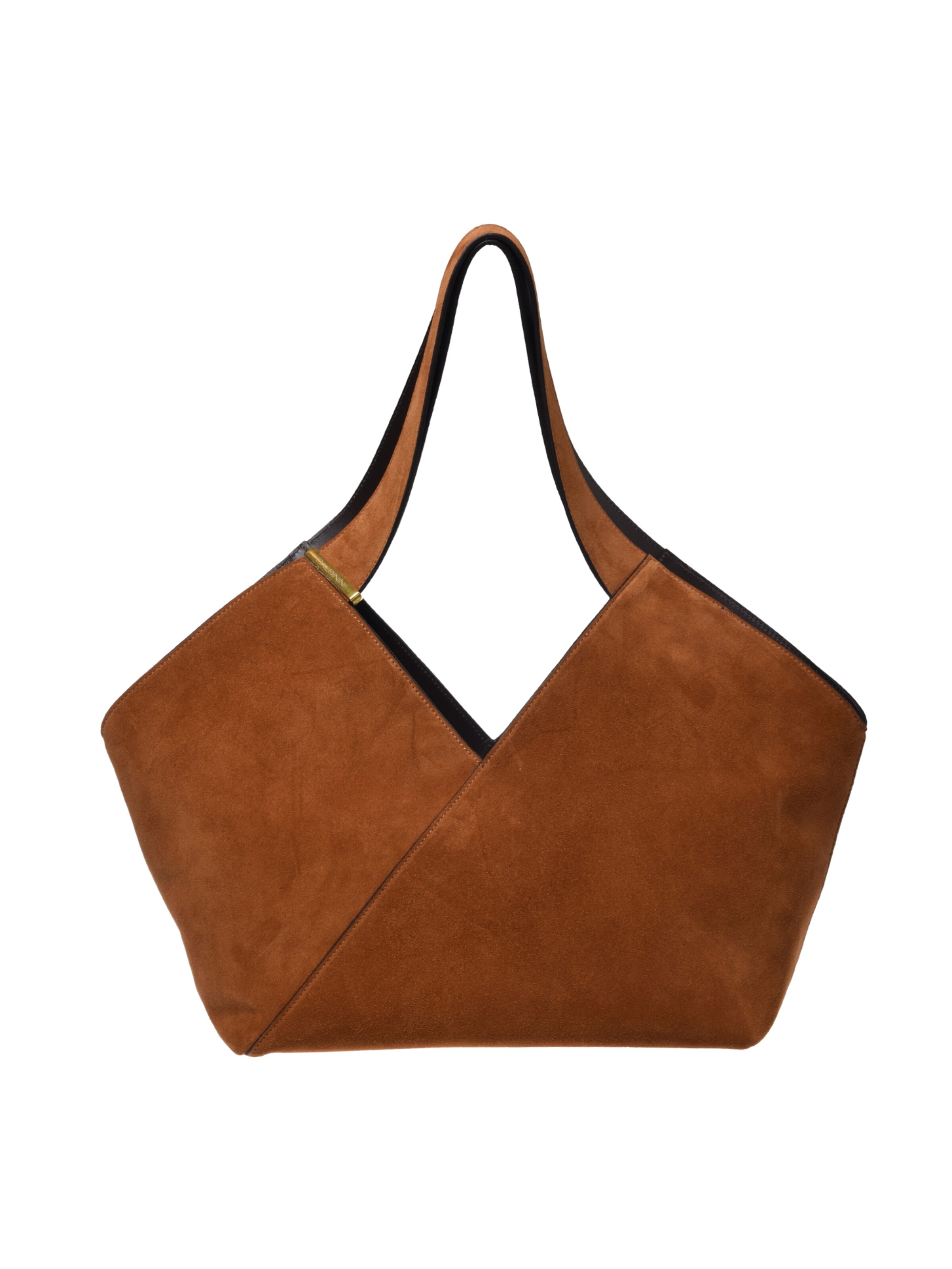 BALDININI Shoulder bag in Brown: front