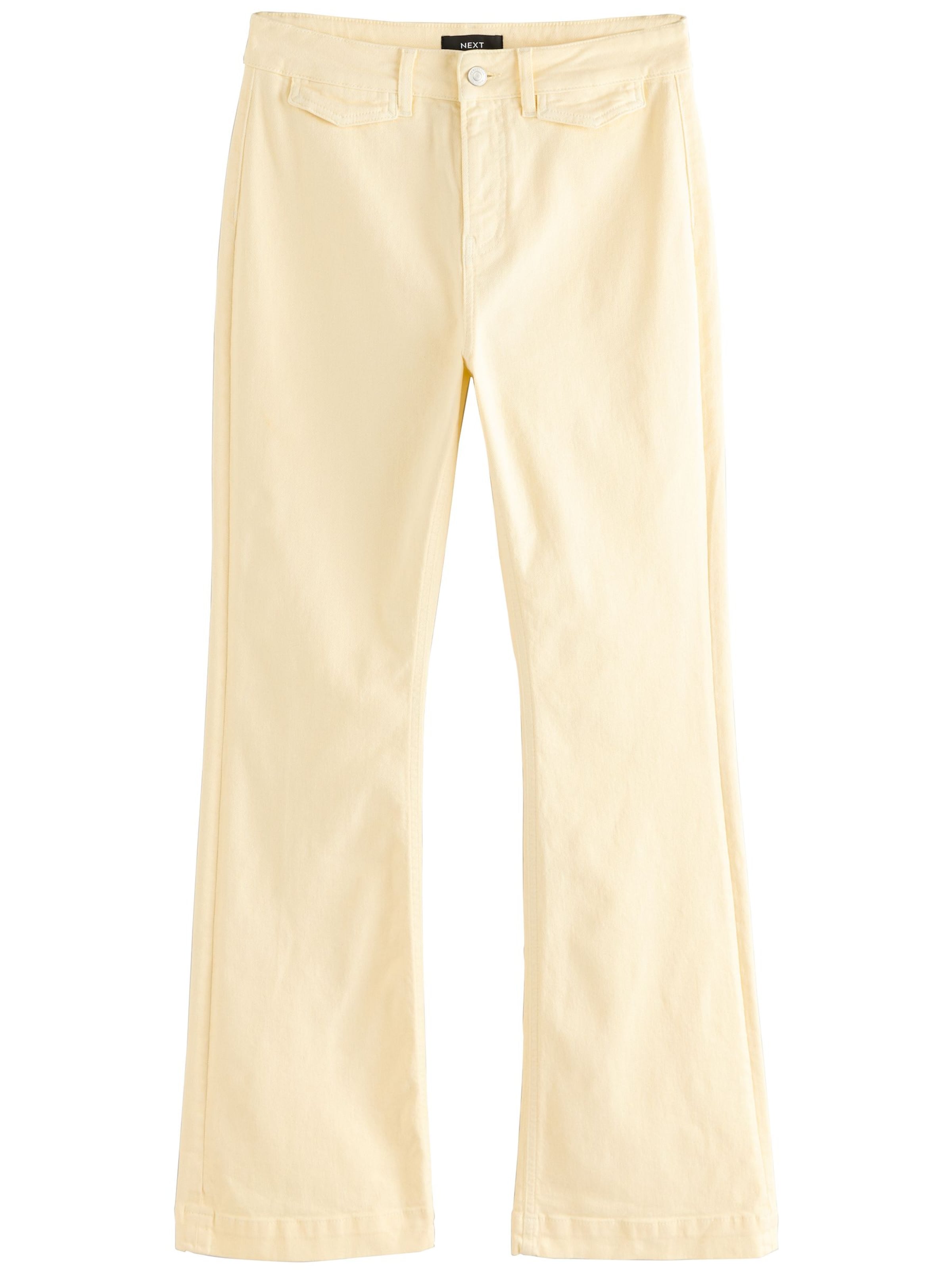 Next Bootcut Farmer - sárga: elől