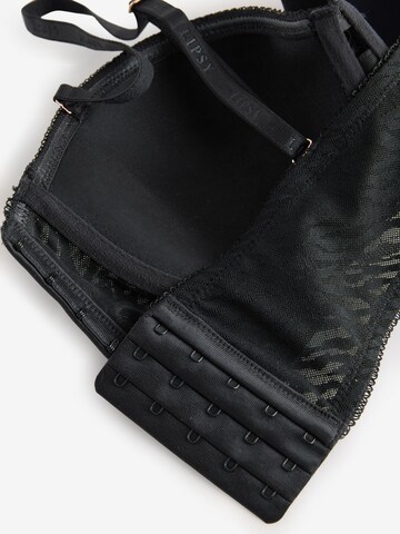 Lipsy Balconette BH in Schwarz