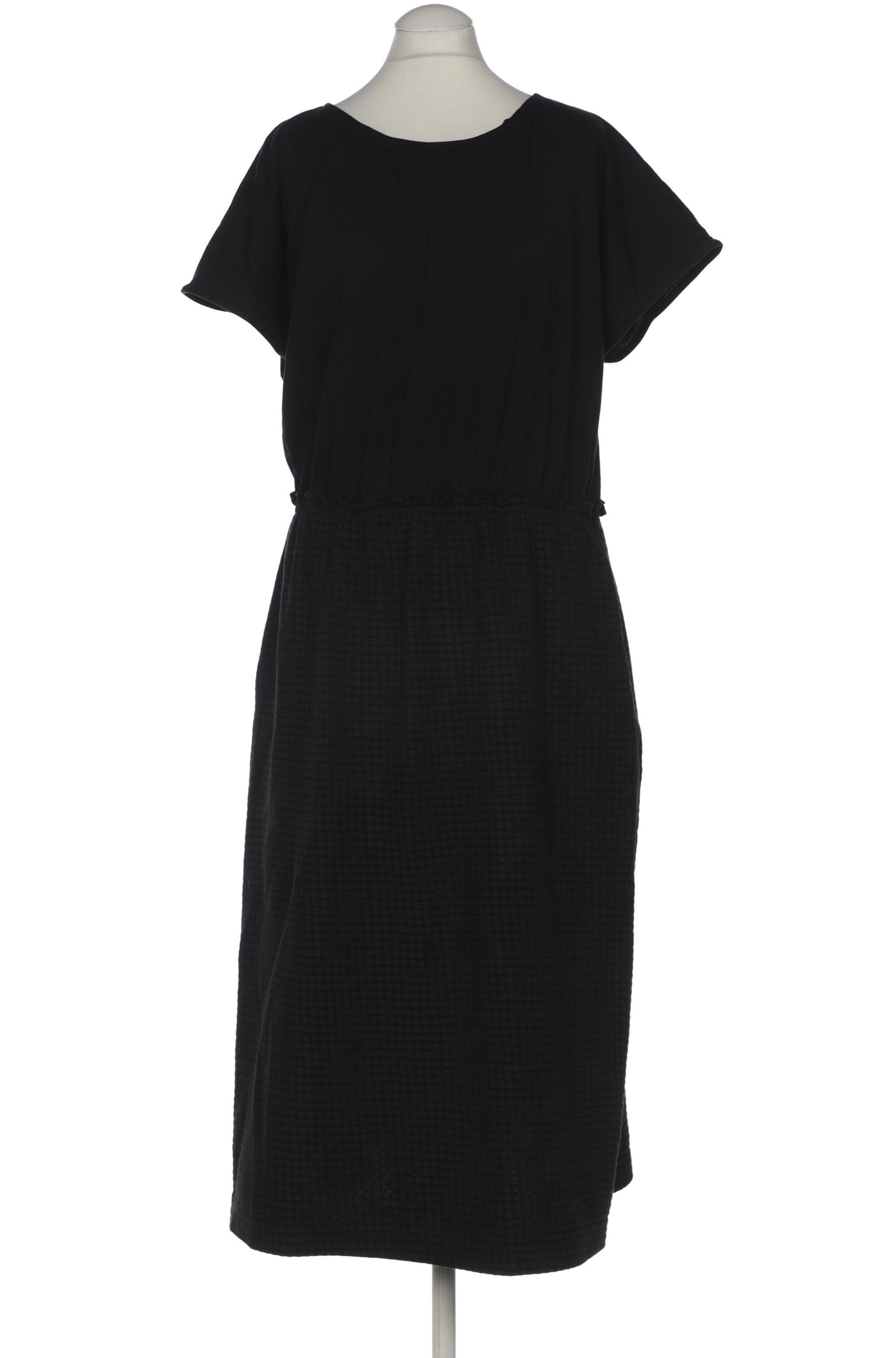 Ulla Popken Kleid 8XL in Schwarz: Vorderseite