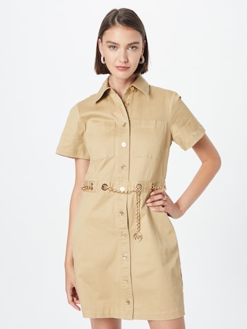 MICHAEL Michael Kors Blousejurk in Beige: voorkant