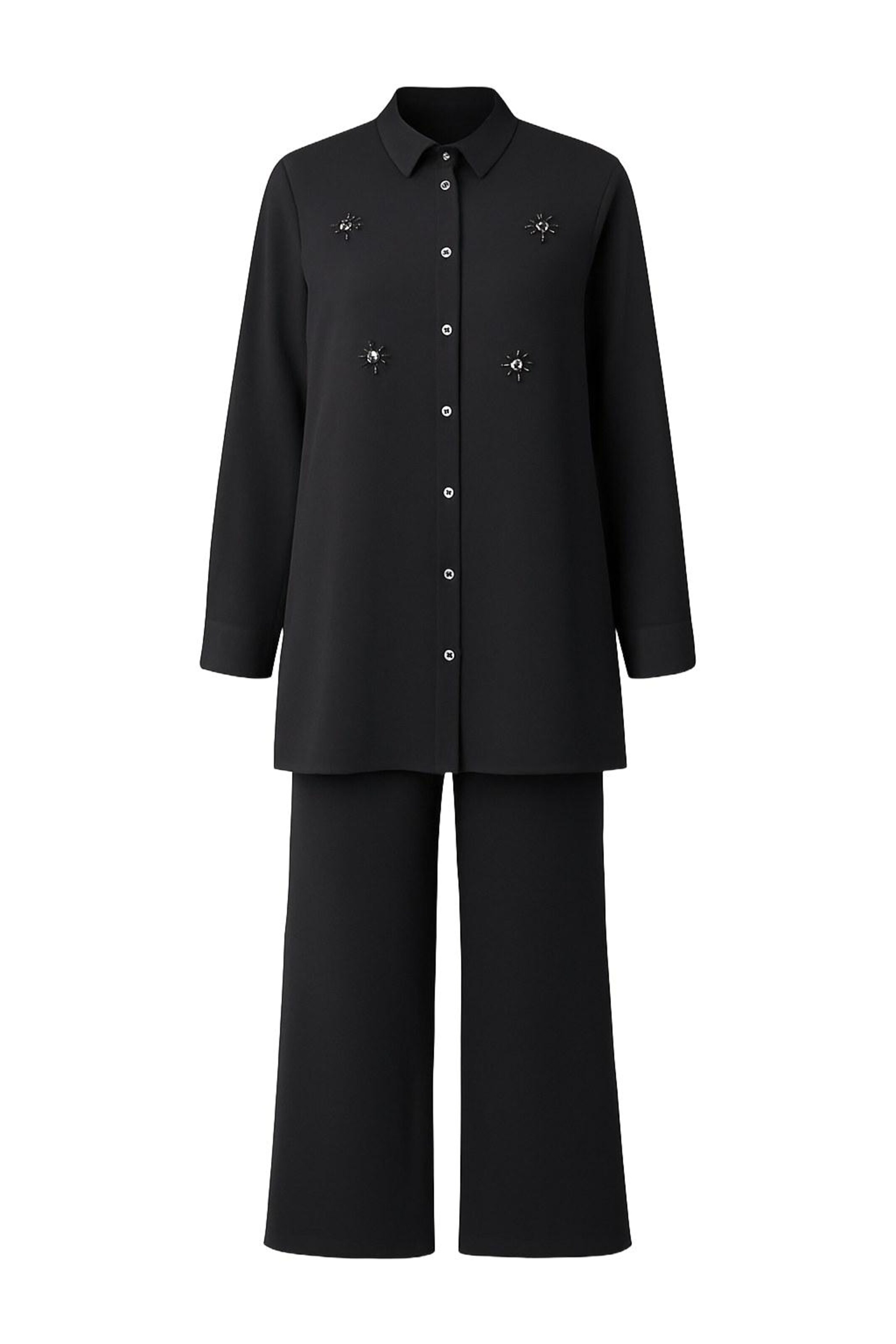 MODAMIHRAM Broekpak in Zwart: voorkant