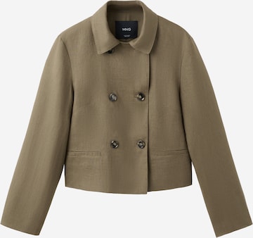 MANGO Prehodna jakna 'LISTELA' | zelena barva: sprednja stran