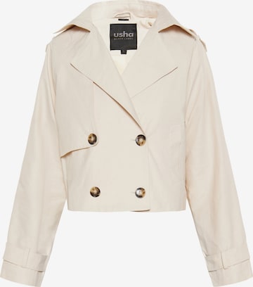 usha BLACK LABEL Välikausitakki värissä valkoinen: etupuoli