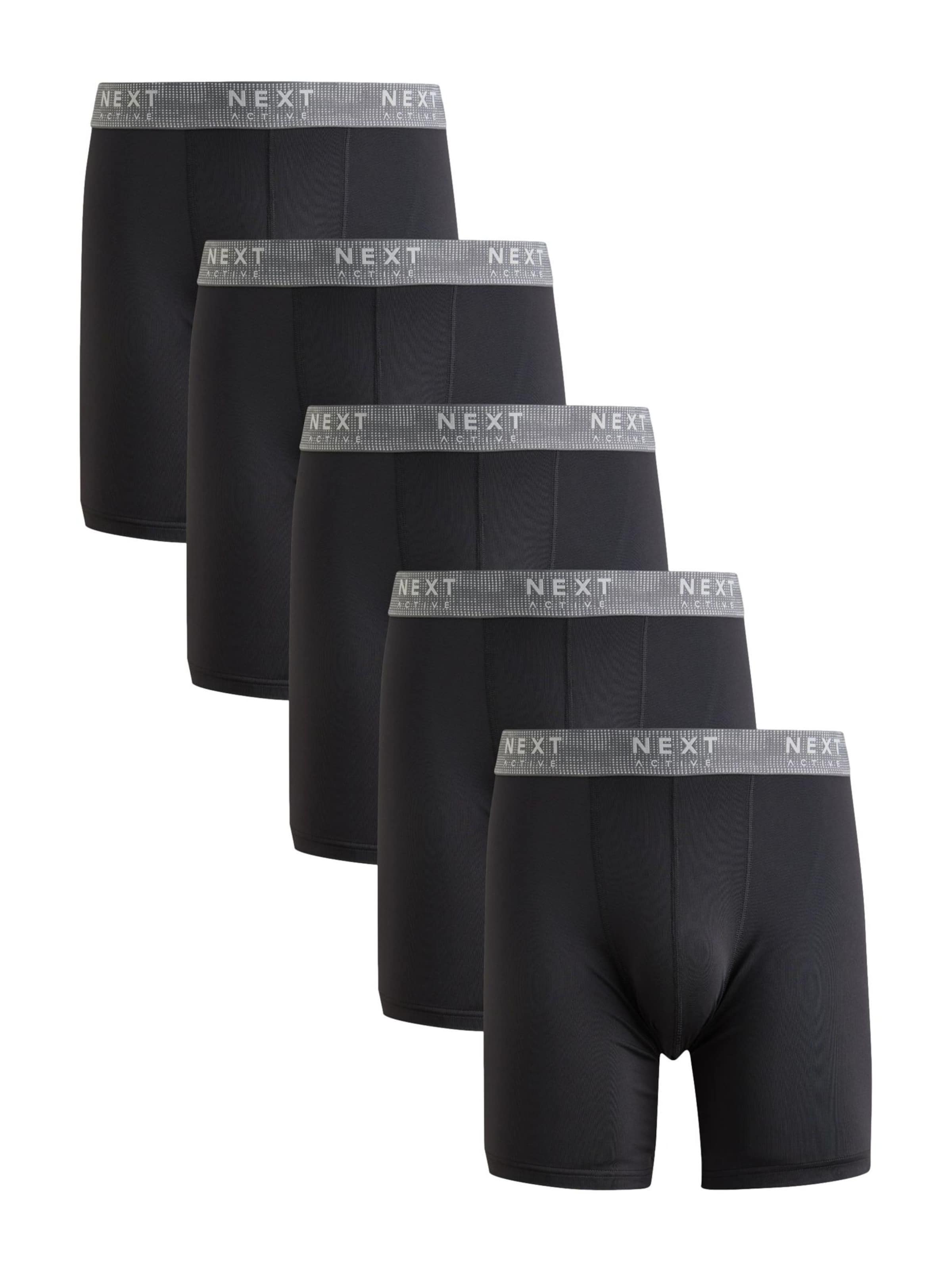 Next Boxershorts i svart: framsida