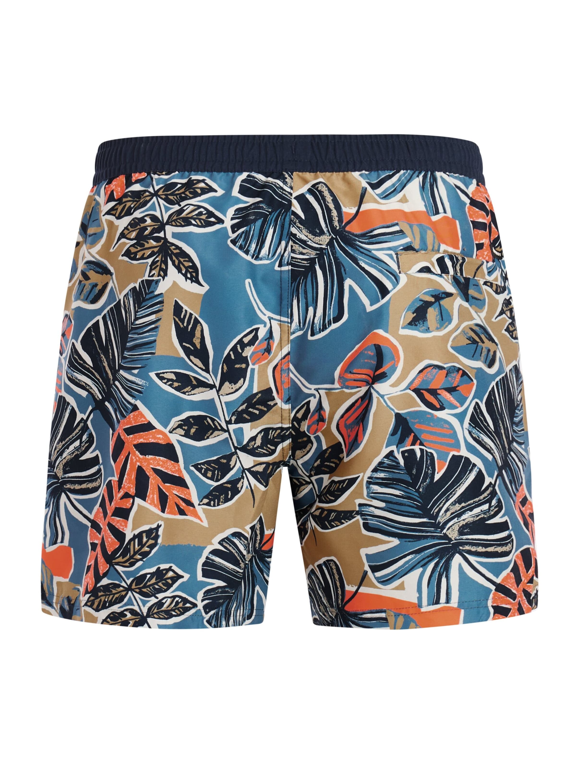 PROTEST Badeshorts 'PRTRayger'‌‌ in Braun