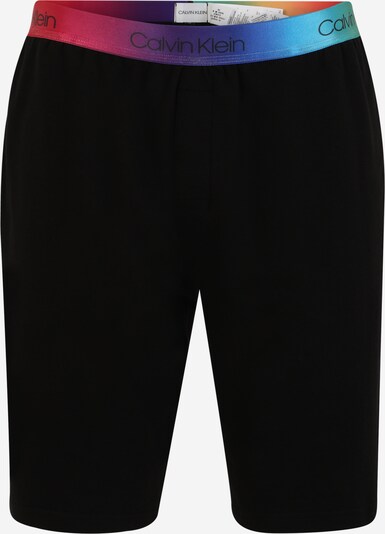 Calvin Klein Underwear Pyjamahose in türkis / dunkellila / orange / pitaya / schwarz, Produktansicht