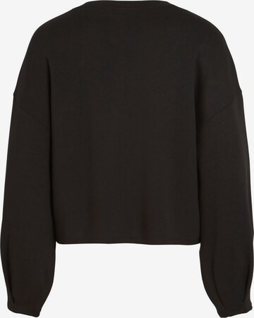 VILA Sweatshirt in Black