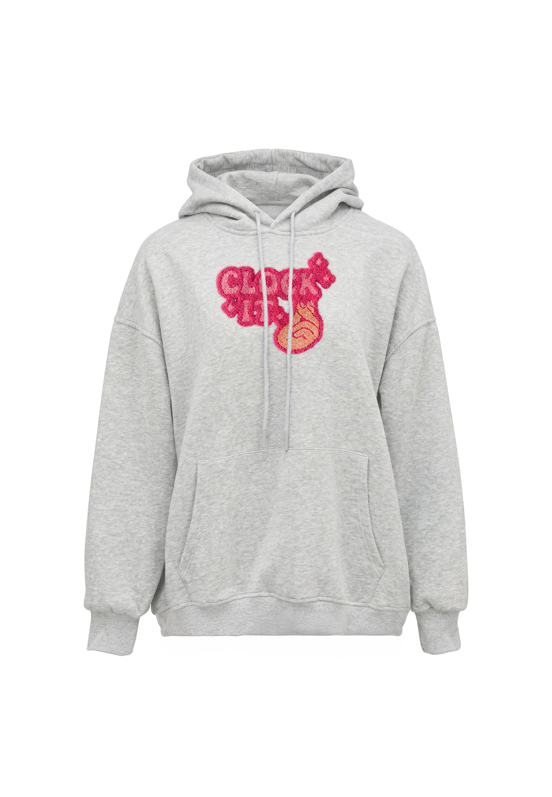 Sweat-shirt MYMO en gris : devant