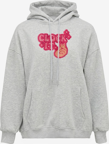 Sweat-shirt MYMO en gris : devant