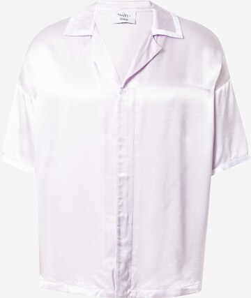 Coupe regular Chemise 'ELIJAH' Smiles en violet : devant