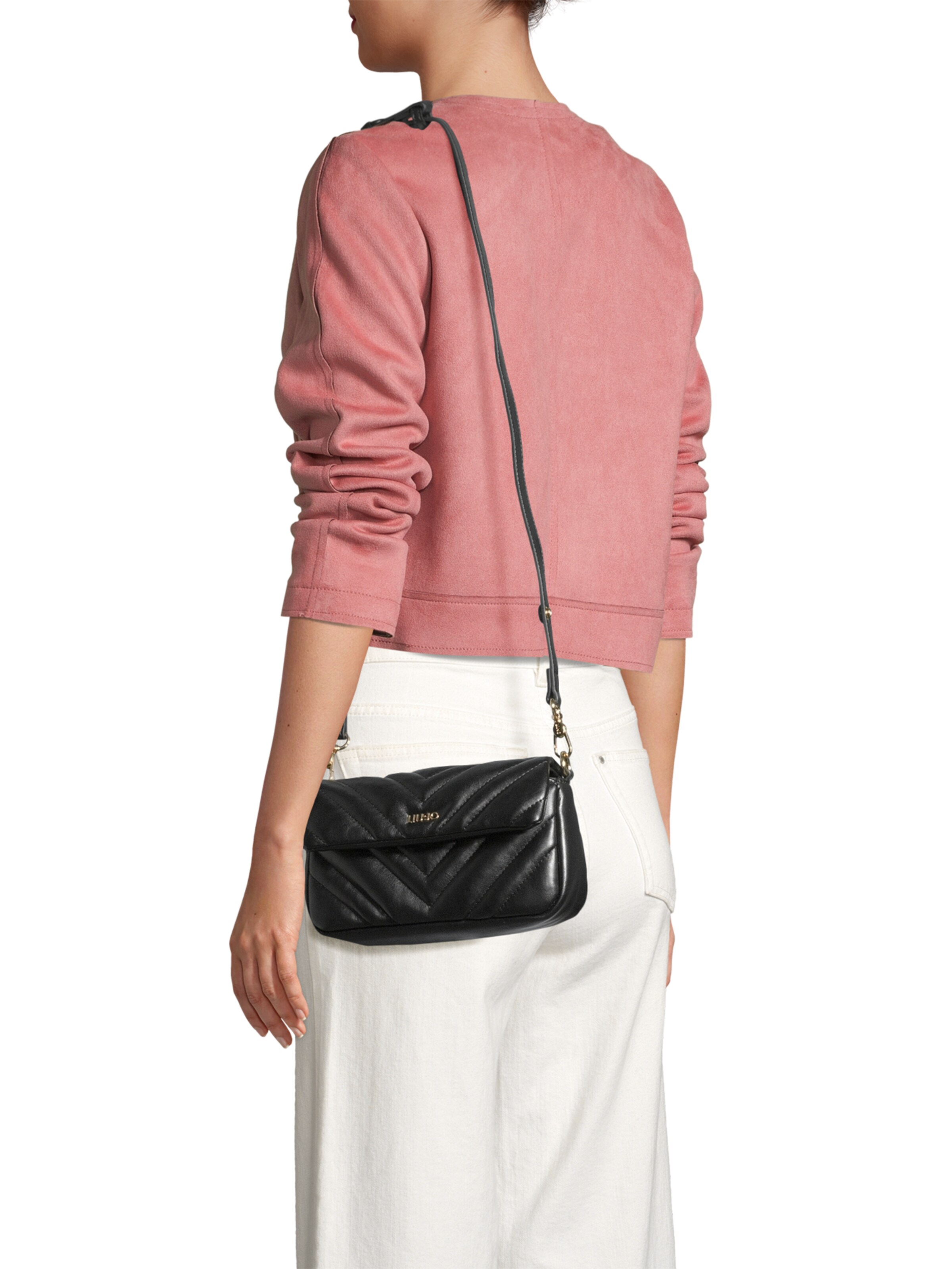 Sac à bandoulière 'Lunny' Liu Jo en noir : devant