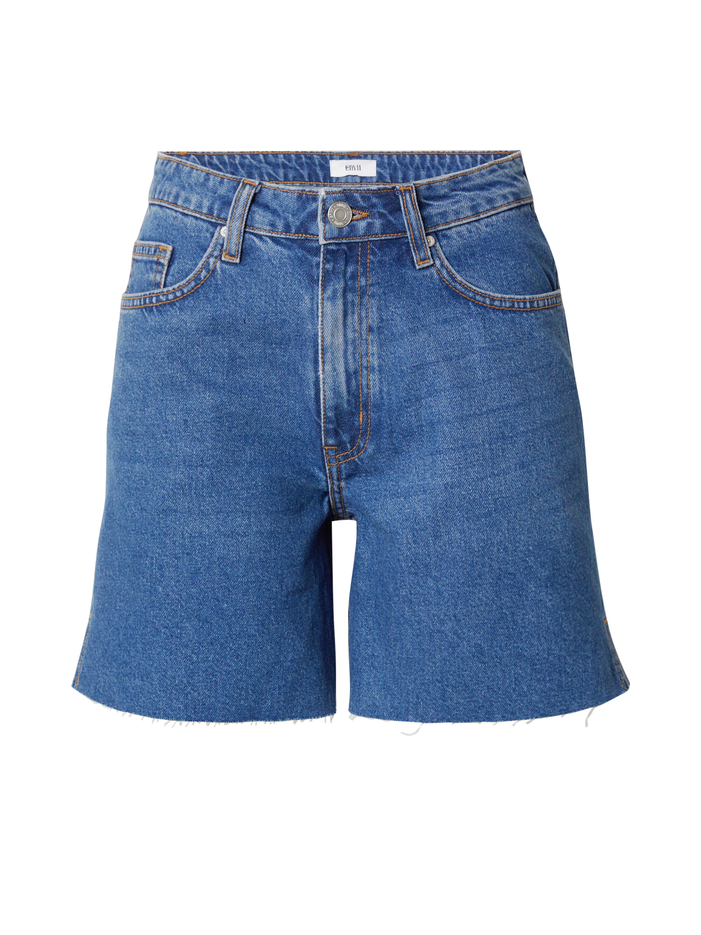 Envii Štandardný strih Džínsy 'BILOBA' - Modrá: predná strana