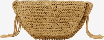 Borsa a tracolla di IZIA in beige: frontale