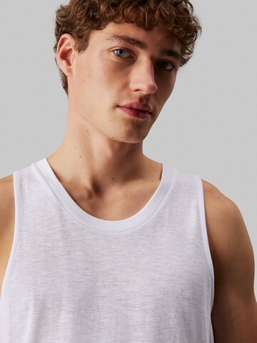 Calvin Klein Swimwear Shirt in Weiß