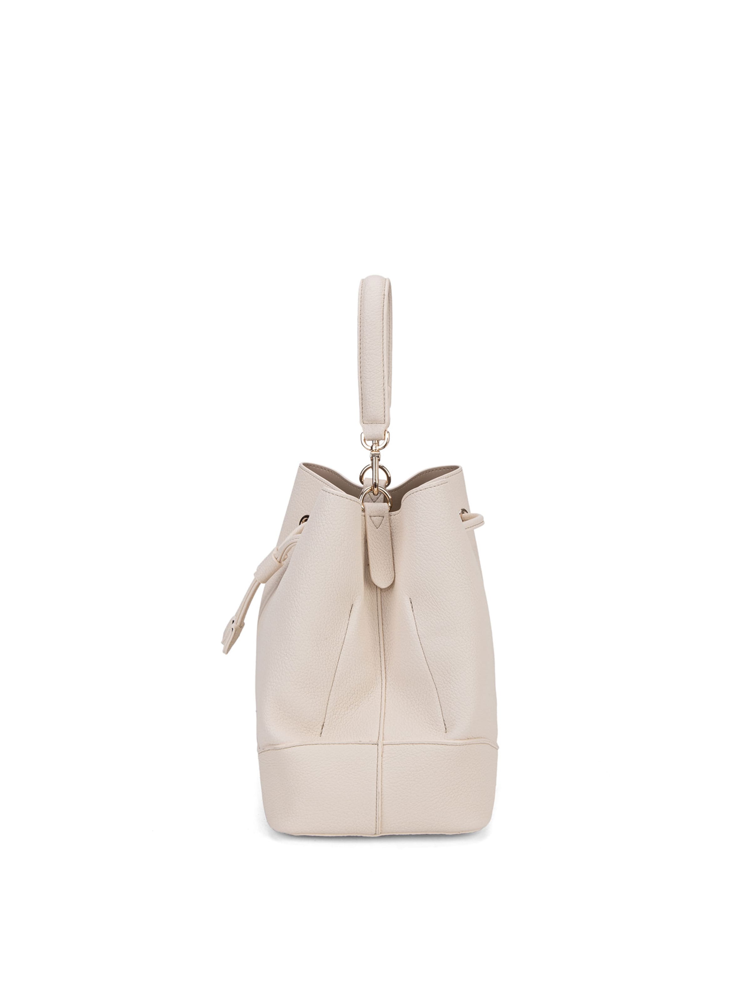 Borsa a mano 'Borsa a Mano Donna Vegan Leather con Coulisse e Tracolla Rimovibile' di Diana&Co. in marrone