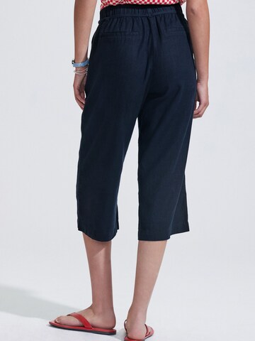 Next Loosefit Kalhoty – modrá