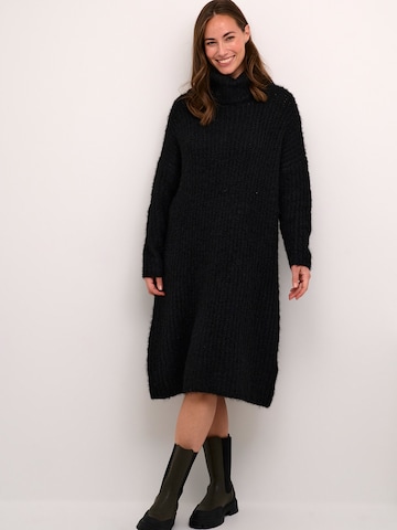 CULTURE Knitted dress 'Brava' in Black: front