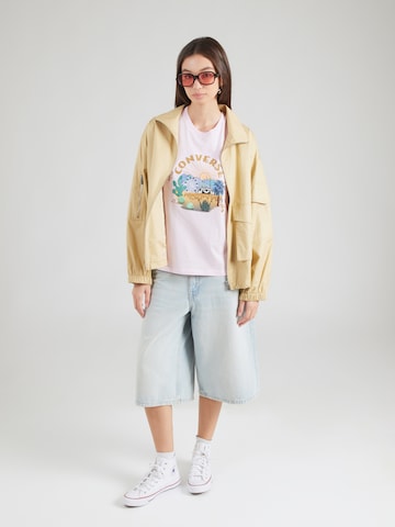 T-shirt 'SOUNDCHECK' CONVERSE en rose