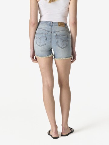 KOROSHI Slimfit Jeans i blå