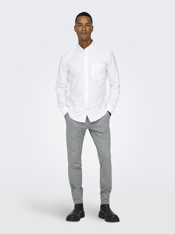 Only & Sons Slimfit Chino 'ONSMark' in Groen