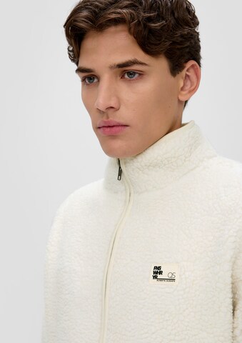 Sweat-shirt QS en beige