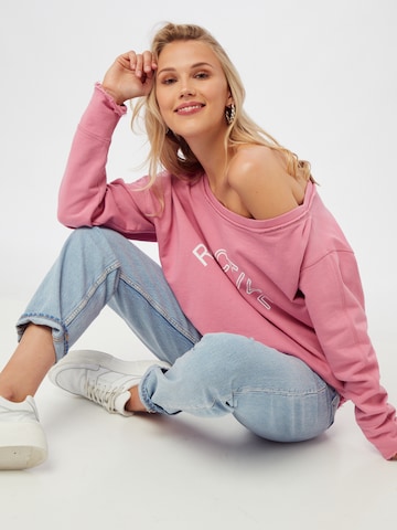 River Island Sweatshirt in Pink