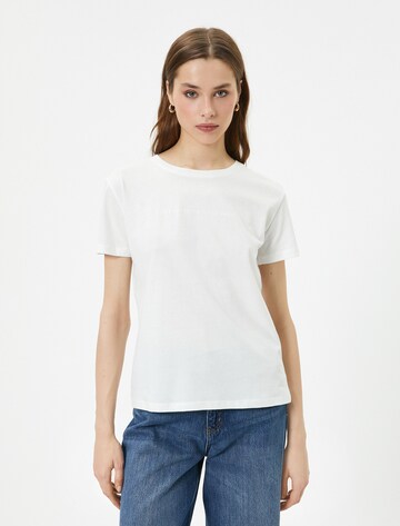 Koton Shirt in Wit: voorkant