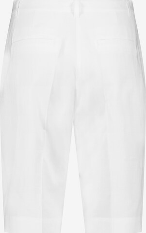 GERRY WEBER Regular Hose in Weiß