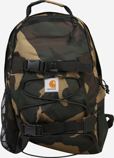 Carhartt WIP Sac à dos 'Kickflip' en marron châtaigne / noisette / noir, Vue avec produit