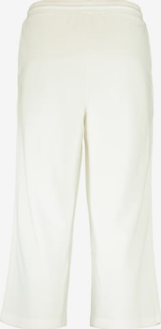 Wide leg Pantaloni 'Sunny' de la Hailys pe alb