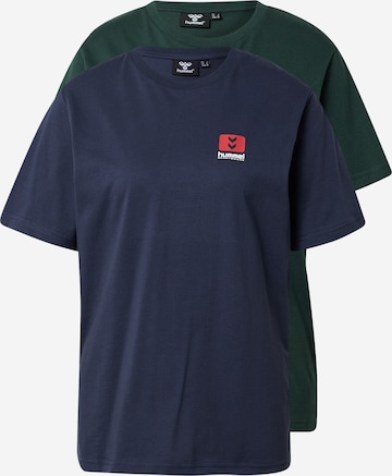 Hummel T-Shirt 'Graham' in Blau: predná strana