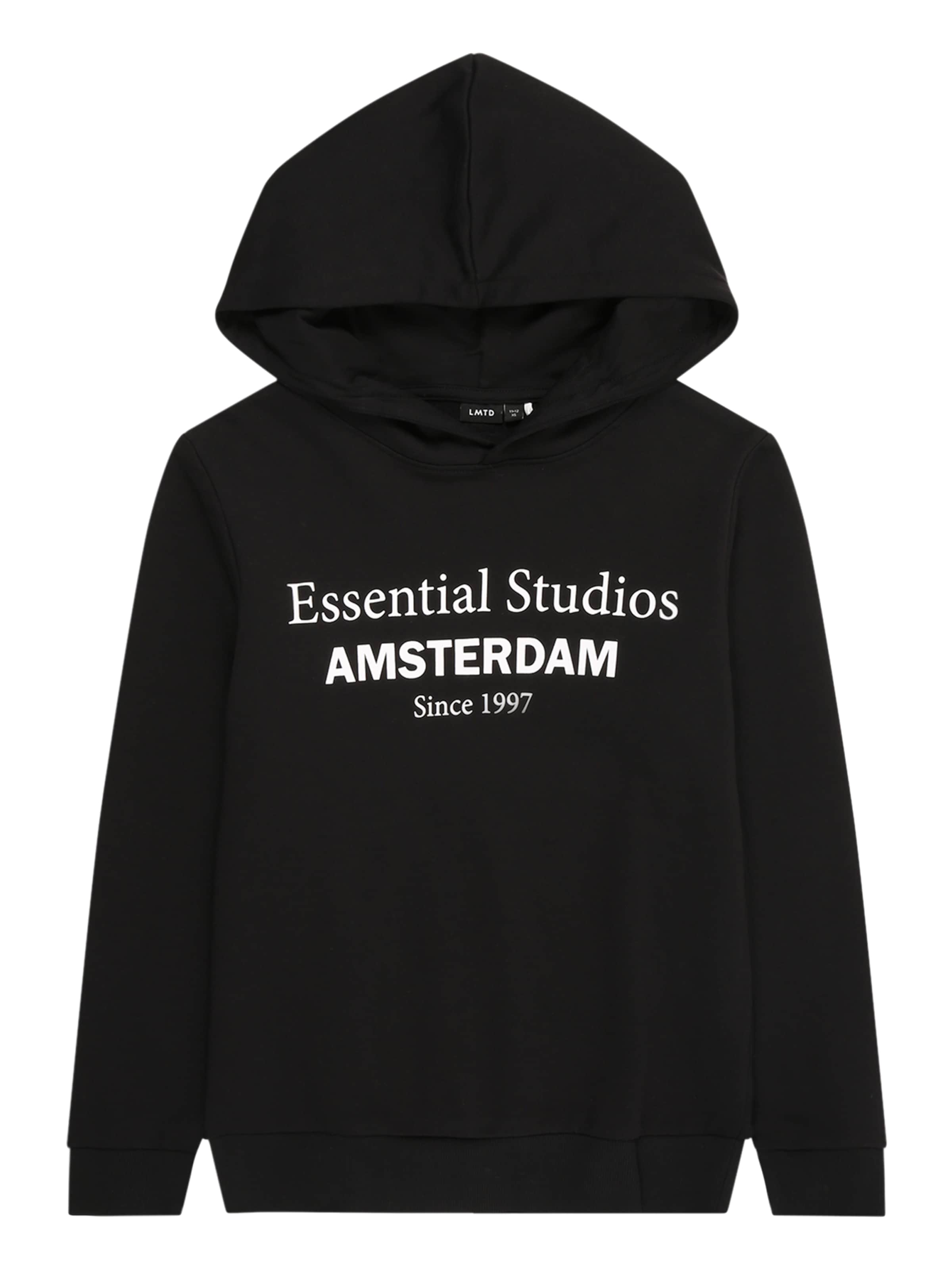 LMTD Sweatshirt 'NLMNESS' in Black: front