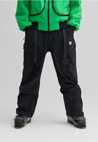 Loosefit Pantaloni sportivi 'Boom' di elho in nero: frontale