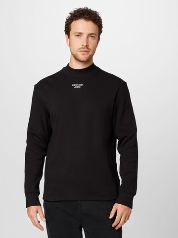 Calvin Klein Jeans Shirt in Black: front