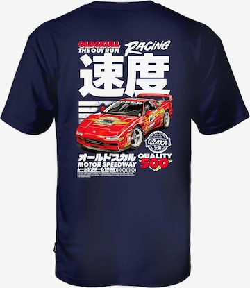 Oldskull Shirt in Blue: front