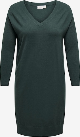 Abito in maglia di ONLY Carmakoma in verde: frontale