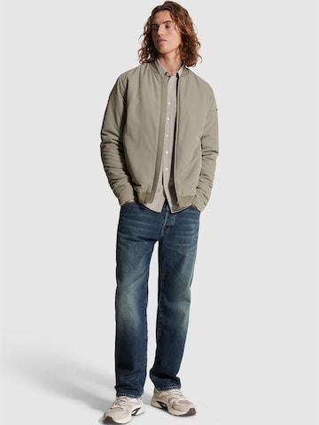 Giacca di mezza stagione 'Bomber jacket with zipper closure' di CAST IRON in verde