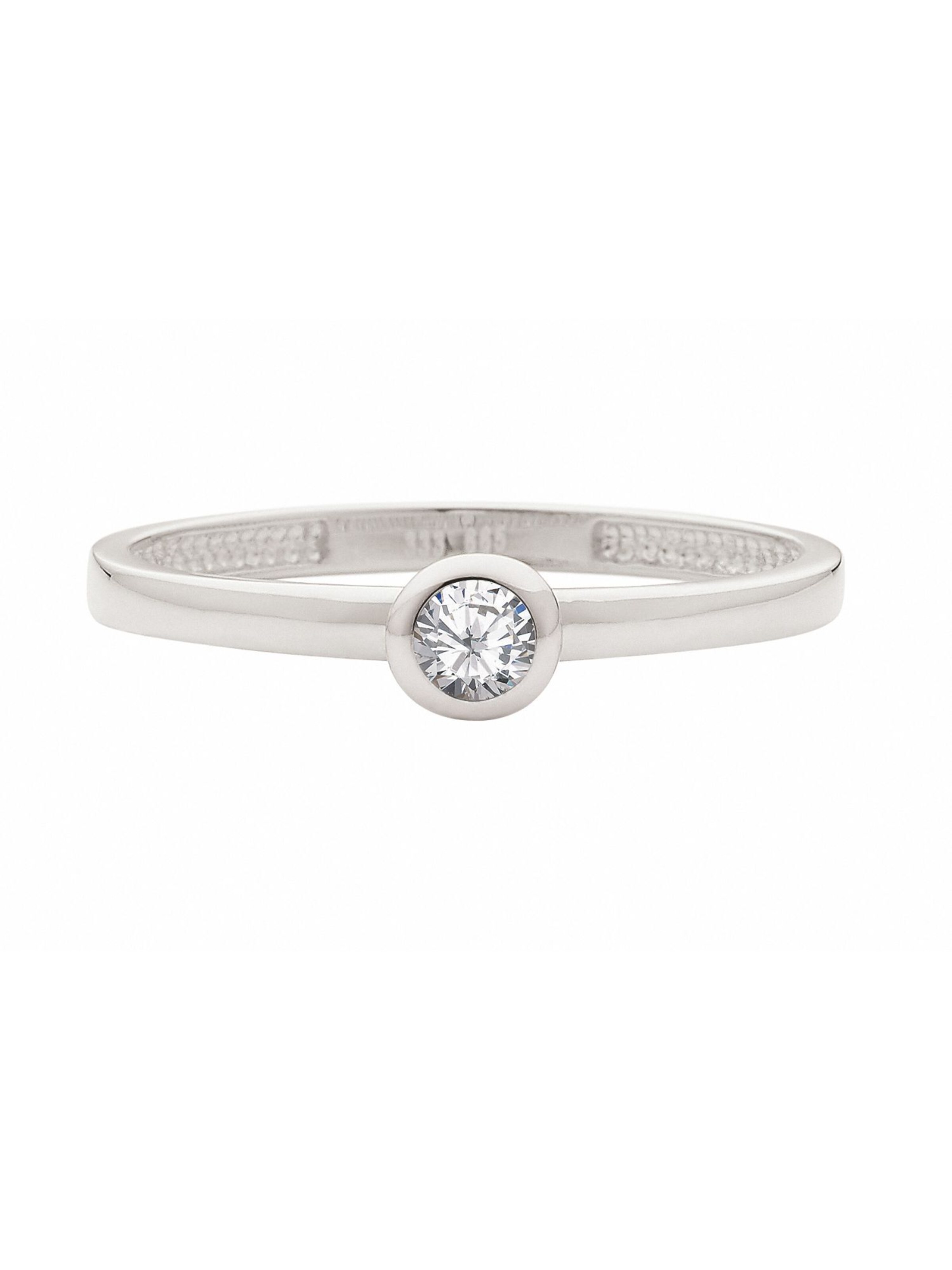 Adelia´s Ring in Silver: front