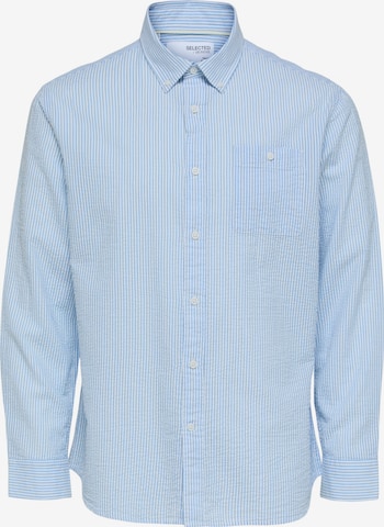 SELECTED HOMME - Camisa 'Reil' en azul: frente