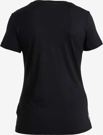 ICEBREAKER - Camisa 'Tech Lite III' em preto