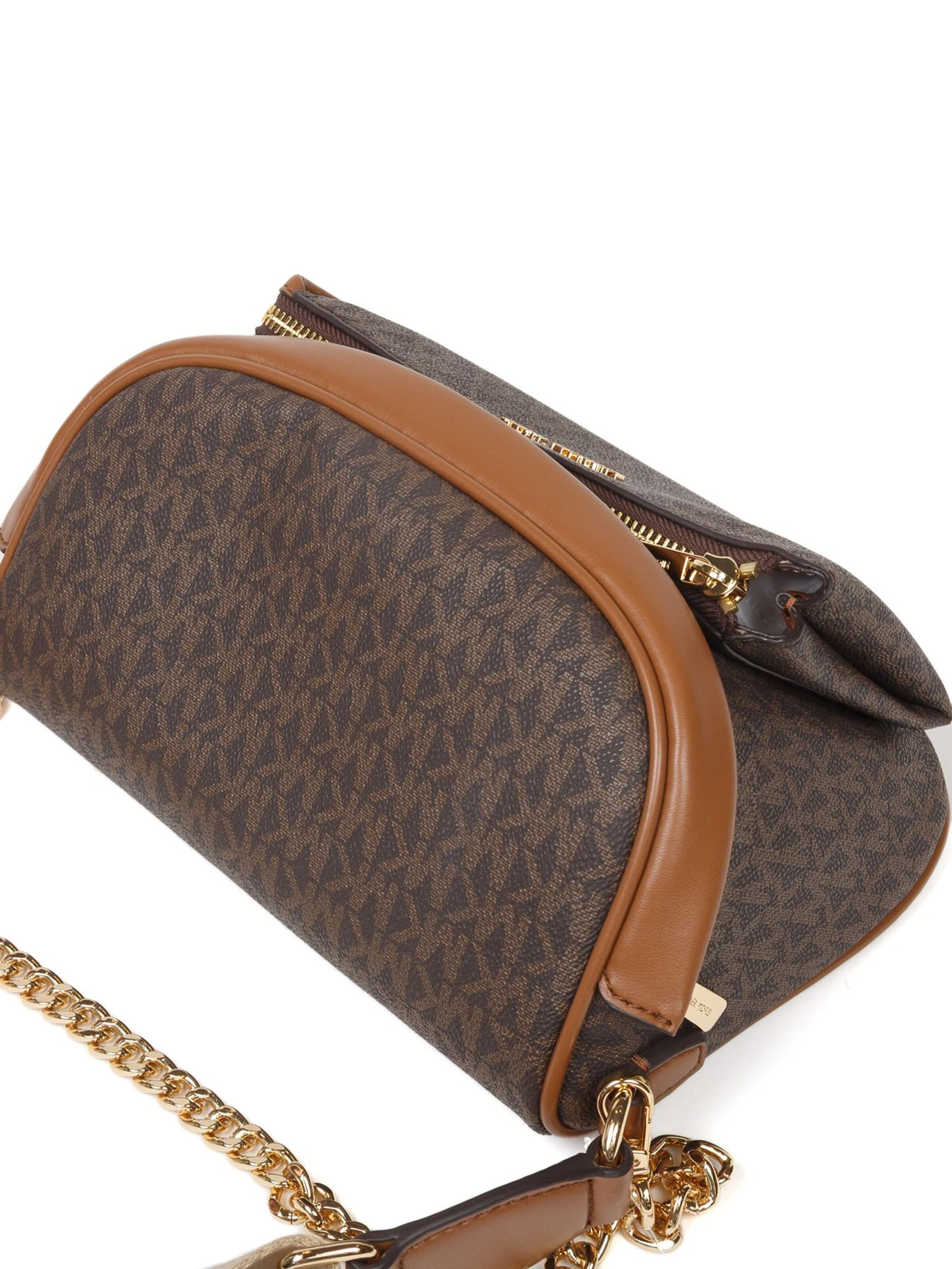 Michael Kors - Bolso de mano 'Slater Medium Chain Sling Pack' en marrón