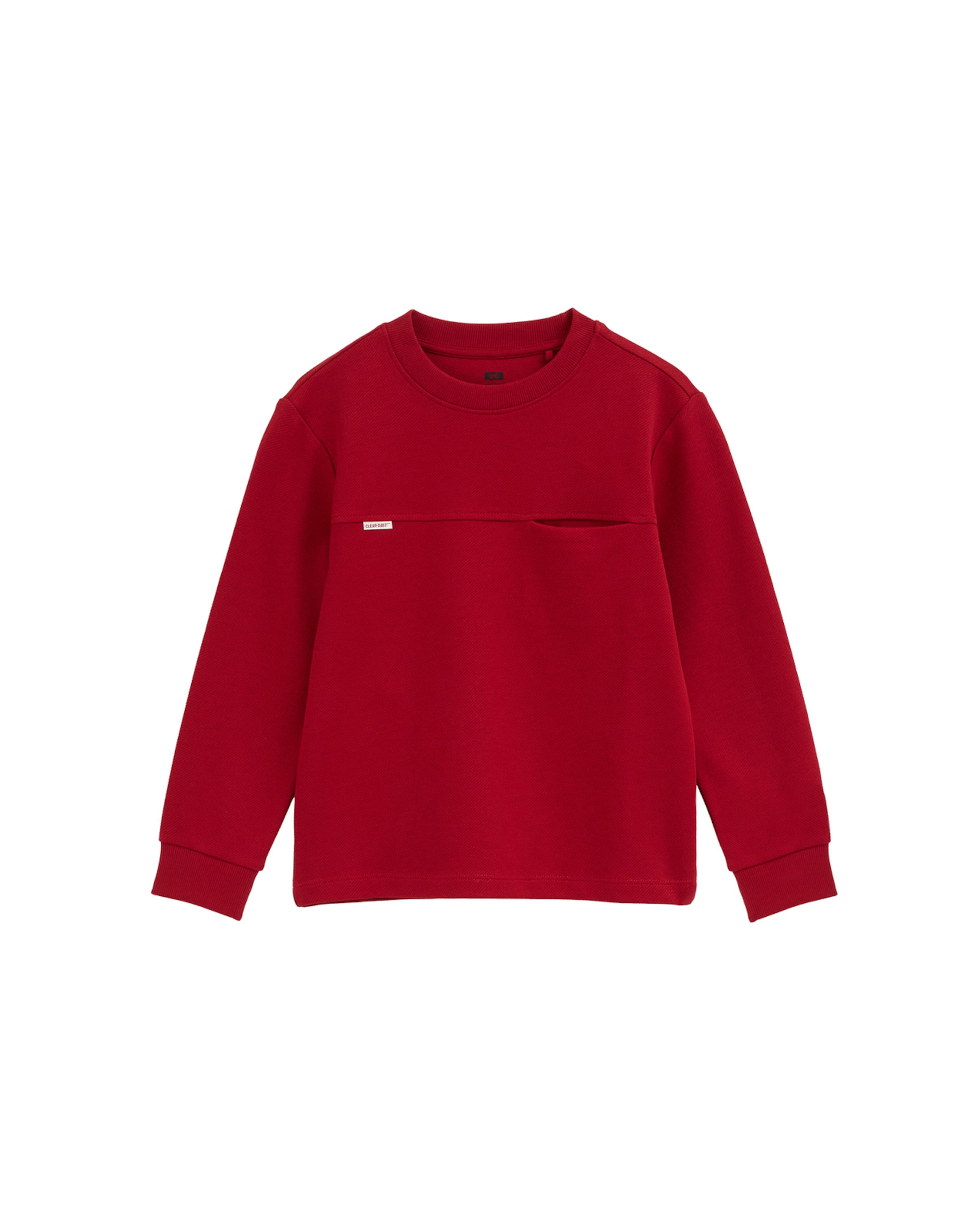 WE Fashion Sweatshirt in Rot: Vorderseite