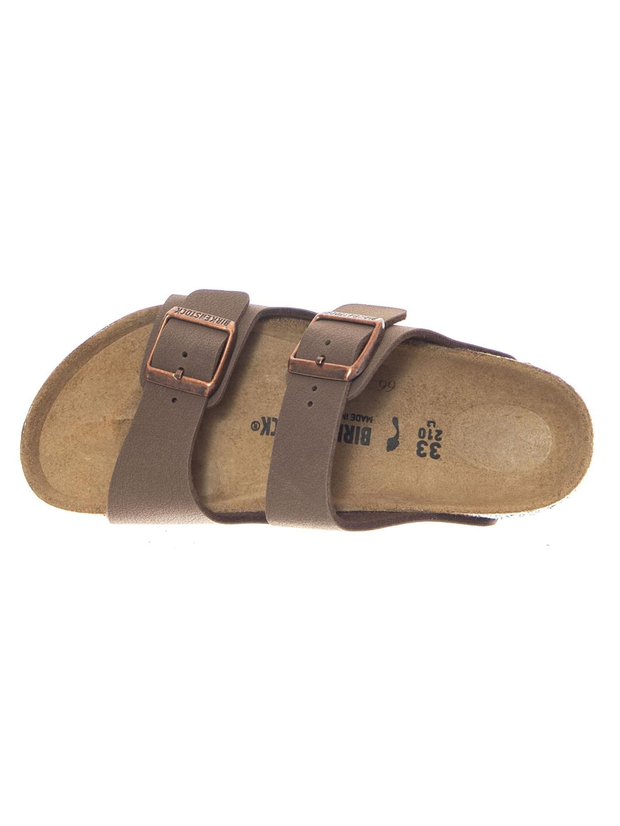 Sandales 'Arizona Kids Birkibuc Narrow Fit Mocha' BIRKENSTOCK en marron