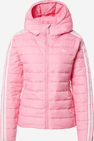 ADIDAS ORIGINALS Jacke 'Premium ' in Pink: predná strana