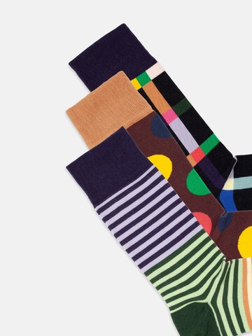 Chaussettes 'Geo Trio' DillySocks en mélange de couleurs