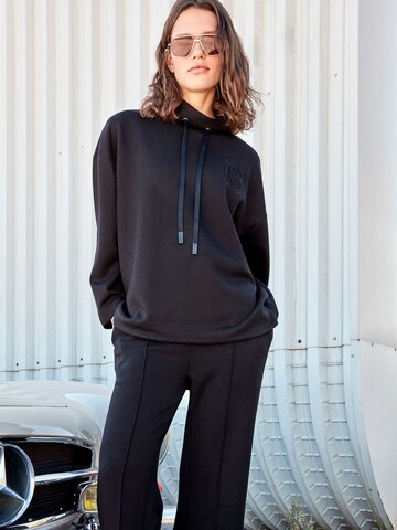 Gisela Loosefit Bukser i sort: forside
