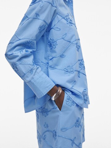 ROUGE EDIT Blouse in Blauw