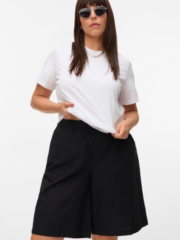 Vero Moda Curve Loosefit Bukser 'VMCJarlotte' i sort